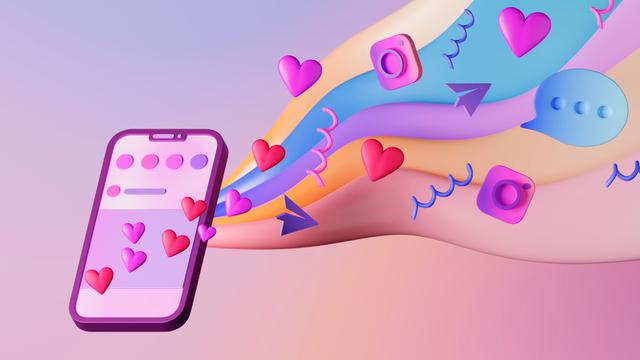 Ilustrasi caption Instagram