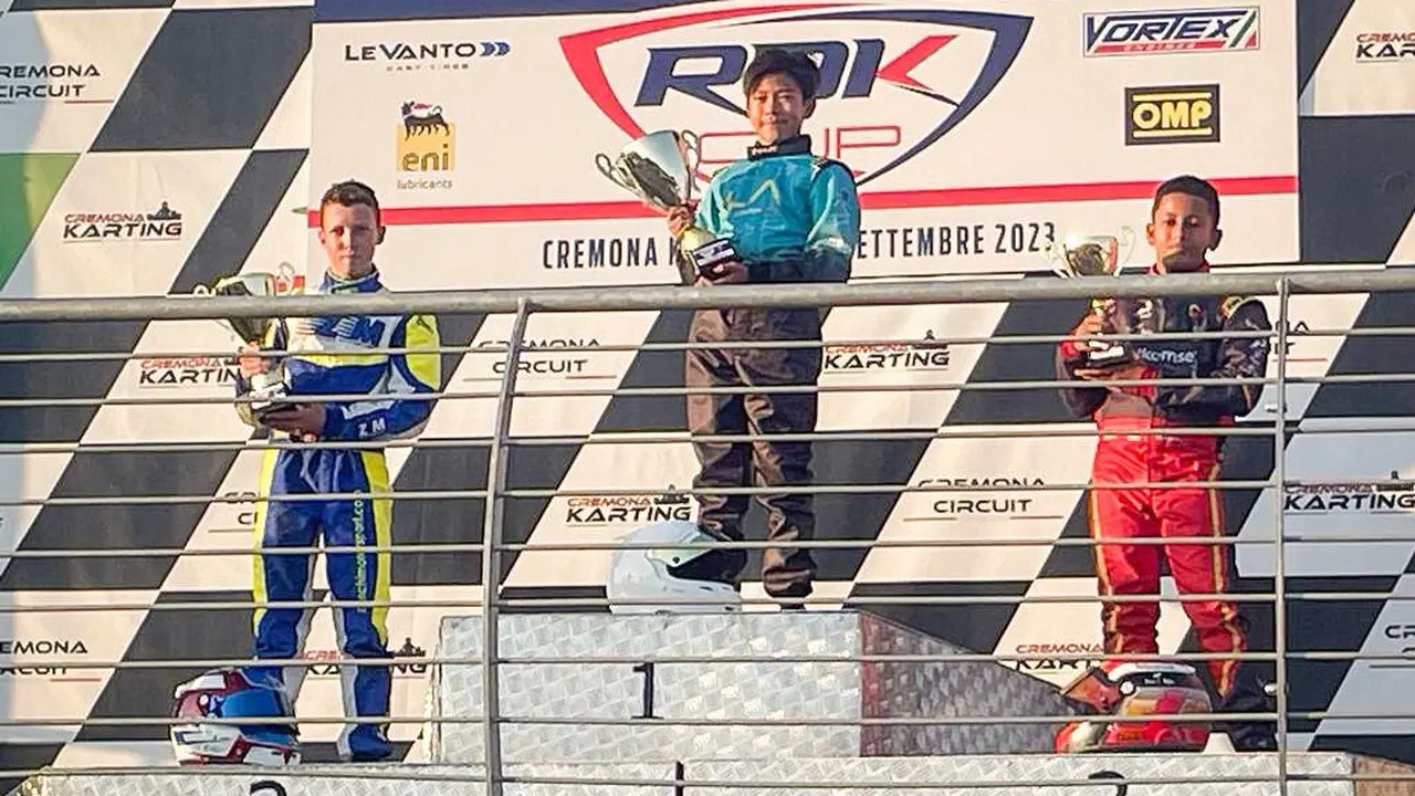 Qarrar Firhand Ali, Gokart