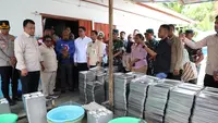 Wakil Menteri Dalam Negeri (Wamendagri) Ribka Haluk meninjau langsung Satuan Pelayanan Pemenuhan Gizi (SPPG) Depapre, Kabupaten Jayapura, Kamis (6/8/2026). (Istimewa)