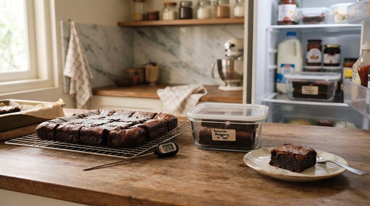 Resep Brownies Tanpa Tepung dan Gula