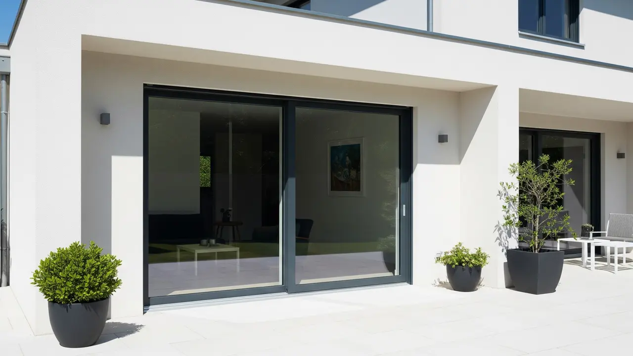 Pilihan Pintu Teras Aluminium Minimalis