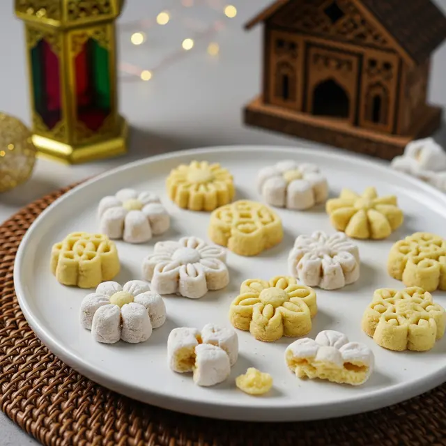 Ilustrasi Kue Bangkit Susu