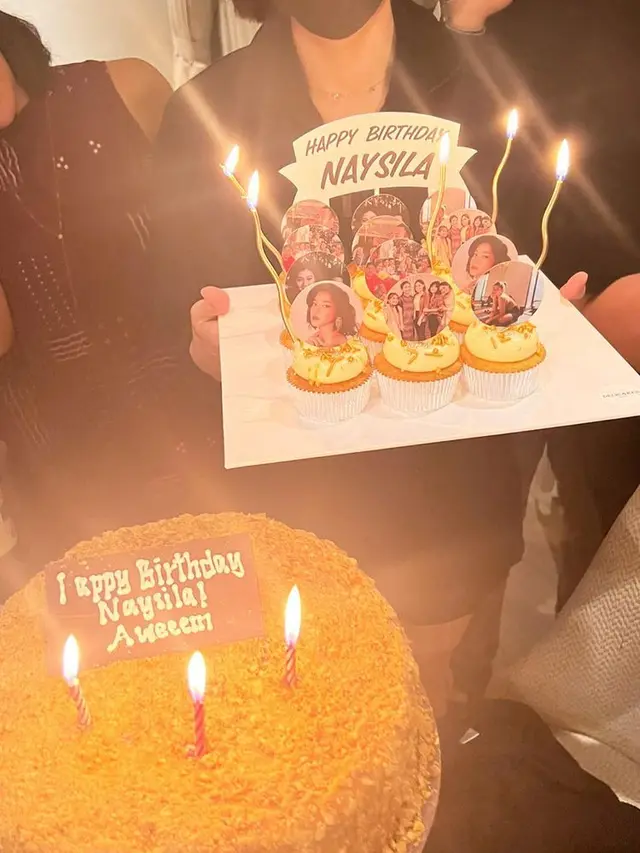 Dapat Kejutan dari Kekasih, Ini 7 Momen Ulang Tahun Naysilla Mirdad