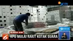 Masih ada kekurangan 300 kotak suara yang digunakan saat rekapitulasi oleh Panitia Pemilihan Kecamatan atau PPK. Sementara, kotak suara di TPS (Tempat Pemungutan Suara) sudah terpenuhi.