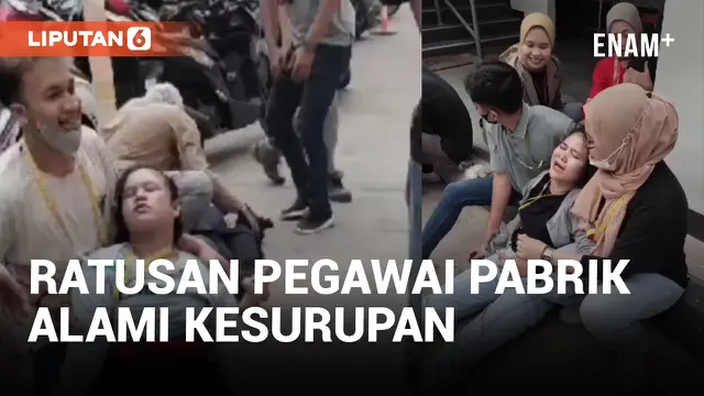 VIDEO: Pabrik di Majalengka Diduga Alami Kesurupan Massal