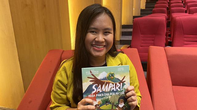 Floranesia Lantang, Penulis Seri Kedua Buku Cerita Sampari