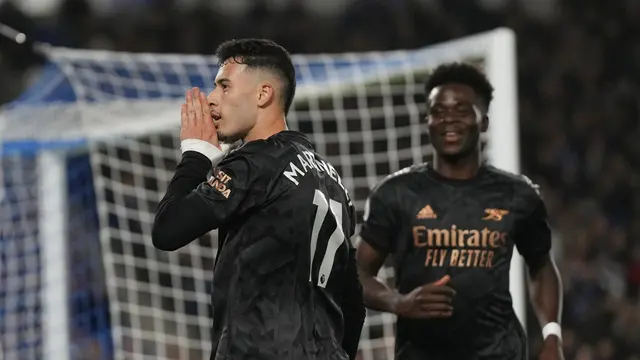 FOTO Brighton Vs Arsenal