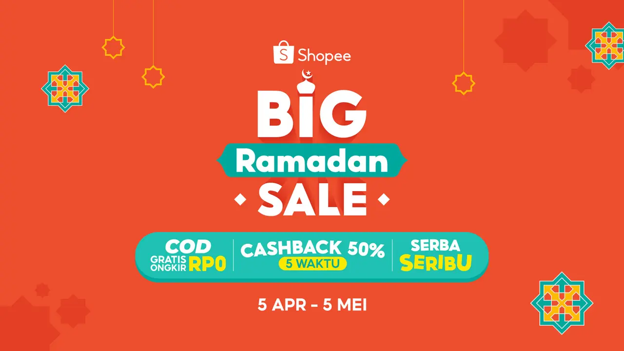 Rayakan Indahnya Momen Ramadan, Shopee Big Ramadan Sale 2022 Banjir Promo Terbaik