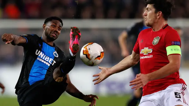Club Brugge Vs Manchester United