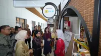 UMKM Binaan PLN Jakarta Mejeng di Stasiun Kereta Cepat Halim