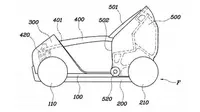 Paten Baru dari Hyundai, Mobil Lipat