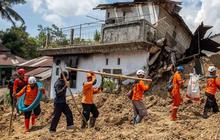 FOTO: Longsor Banjarnegara, Evakuasi Korban Terkendala Kondisi Tanah Masih Labil