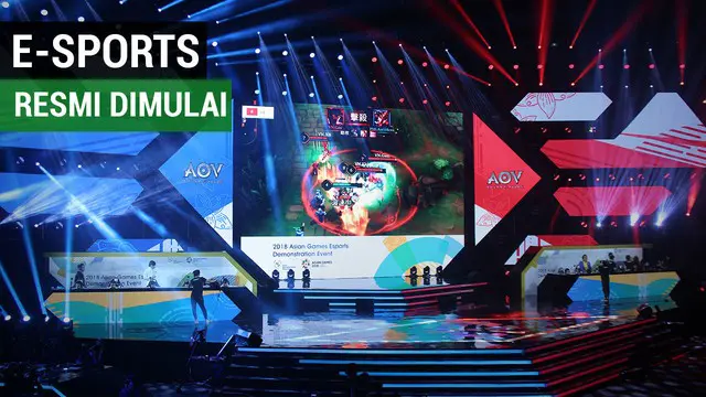 VIDEO: Opening E-Sport Asian Games 2018 Resmi Dimulai