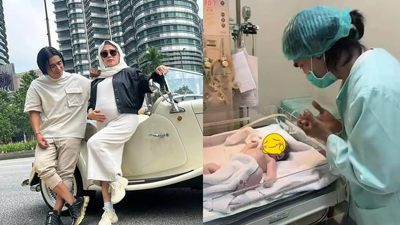 Melahirkan Anak Ketiga, Ini 7 Potret Perjalanan Kehamilan Istri Charly Van Houten