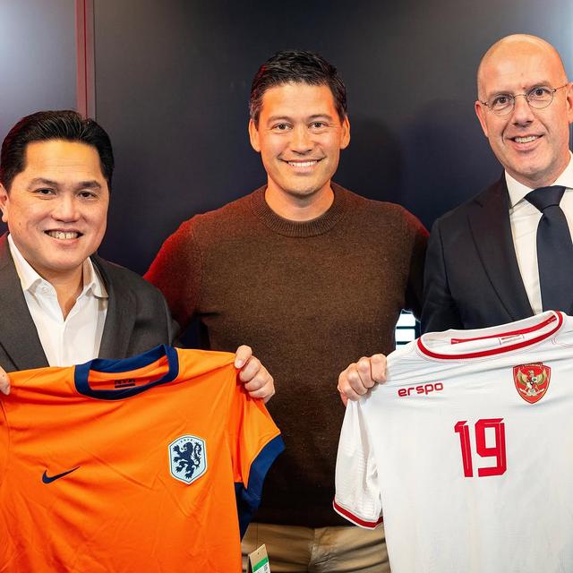 Neal Petersen, Erick Thohir.
