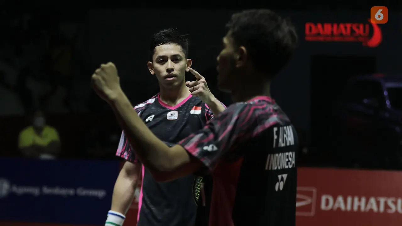 Foto: Marcus / Kevin Keok, All Indonesian Final Ganda Putra Gagal Terwujud di Daihatsu Indonesia Masters 2022