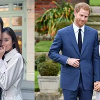 Gaun tunangan Nong Poy dan Meghan Markle [@poydtreechada]
