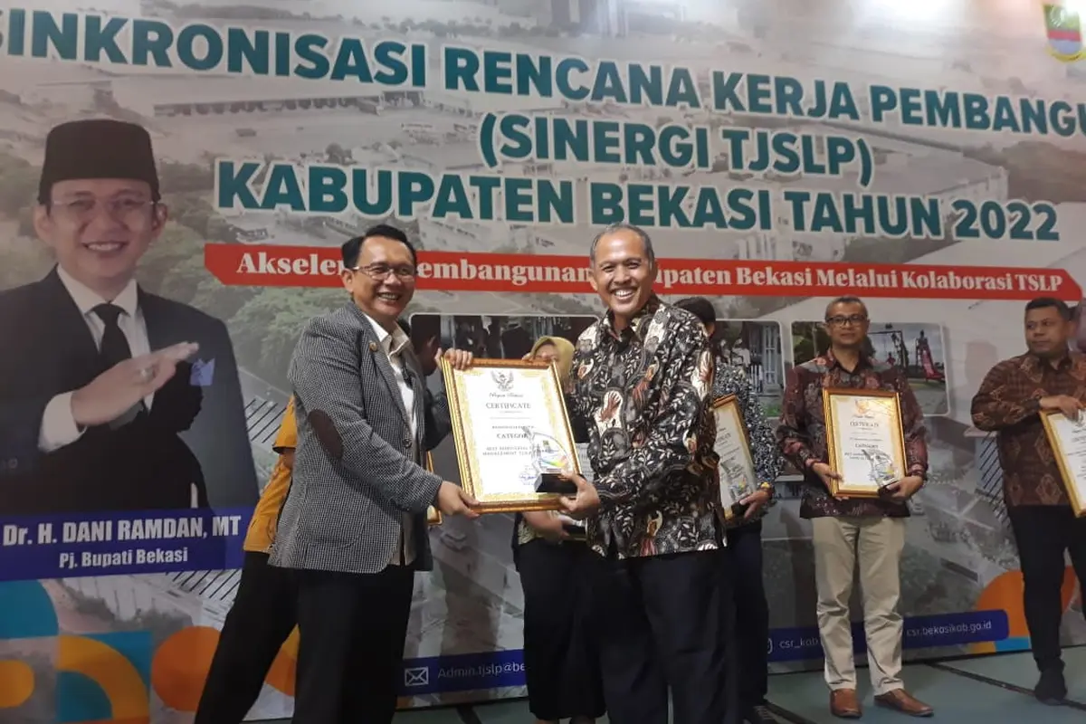 Jababeka Raih Penghargaan CSR Pemkab Bekasi
