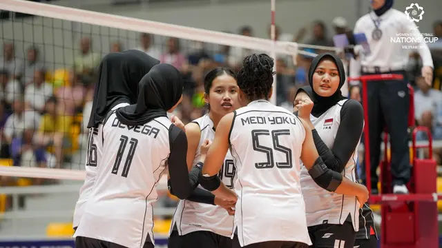 Timnas Voli Putri Indonesia - AVC Nations Cup 2025 - Bola Voli