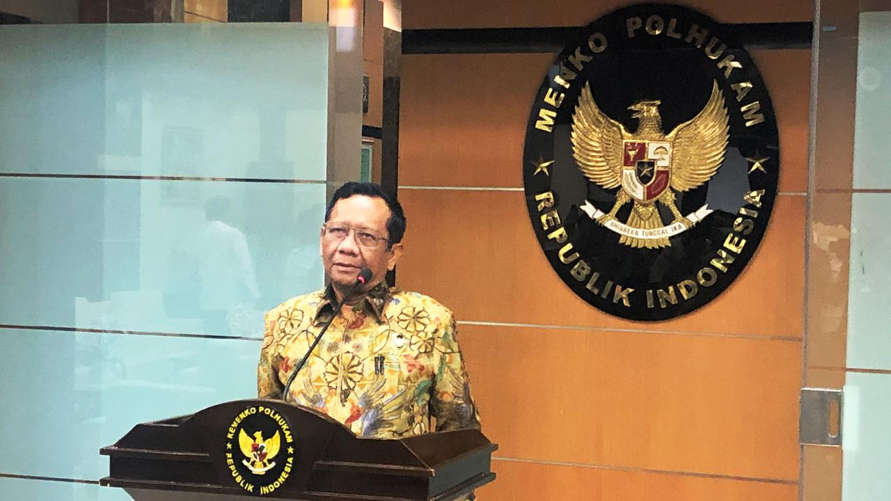 Menko Polhukam Mahfud Md