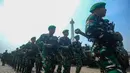 Prajurit dalam batalyon tersebut nantinya dipersiapkan untuk membantu masyarakat terkait pertanian, peternakan, dan hal-hal lain dalam keseharian. (merdeka.com/Arie Basuki)