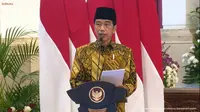 Presiden Republik Indonesia Joko Widodo (Jokowi) secara resmi meluncurkan logo baru dari Masyarakat Ekonomi Syariah (MES) yang dipimpin Menteri BUMN Erick Thohir.