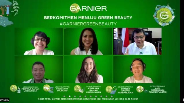 Konferensi pers Garnier Green Beauty