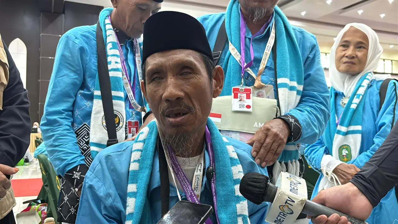 Cerita Perjuangan Imam Masjid Tunanetra Berangkat Haji, Menabung 20 Tahun demi ke Tanah Suci