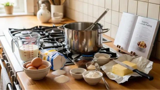 Alat dan Bahan Membuat Pudding