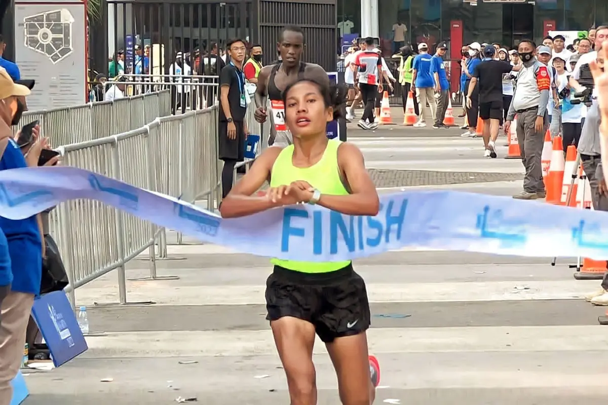 Odekta Elvina Naibaho, Jakarta Marathon 2022