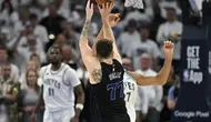 Tembakan Luka Doncic memenangkan Mavericks atas Timberwolves di final wilayah NBA (AFP)