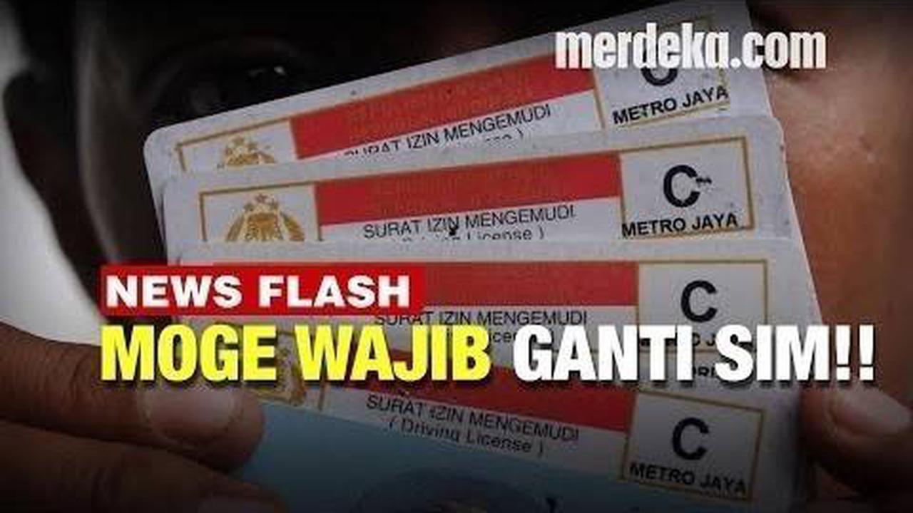 VIDEO: Sah! SIM C Dibagi Tiga Golongan, Begini Rinciannya