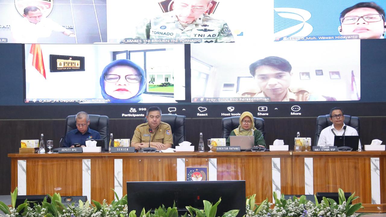 Tekan Kenaikan Harga Pangan, Sekjen Kemendagri Minta Pemda dan TPID Lakukan Intervensi Lapangan