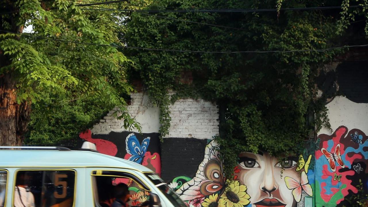 Selain itu, ide kreatif mereka dalam berkarya seni mural ini juga digambarkan untuk mempercantik dan mengedukasi warga sekitar agar tidak membuang sampah sembarangan.<br>