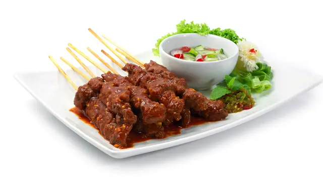 sate daging sapi rempah