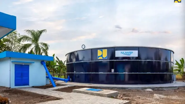 Kementerian PUPR optimalkan jaringan layanan air bersih perpipaan Sistem Penyediaan Air Minum (SPAM) di tiga kabupaten dan kota di Jawa Timur. (Dok Kementerian PUPR)