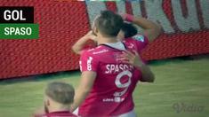 Berita video momen gol fantastis striker Bali United, Ilija Spasojevic, saat menghadapi Persela Lamongan pada pekan ke-21 Gojek Liga 1 2018 bersama Bukalapak.