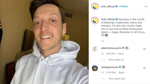 Mesut Ozil - Ramadhan