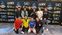 9 petarung Indonesia sudah mendapatkan jadwal bertanding setelah 3 bulan digembleng di camp MMA Fight Academy (Liputan6.com/Marco Tampubolon)