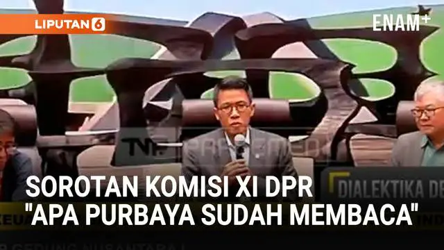 Misbakhun Komisi XI Soroti Menteri Pilihan Prabowo: Apa Purbaya Sudah Membaca!