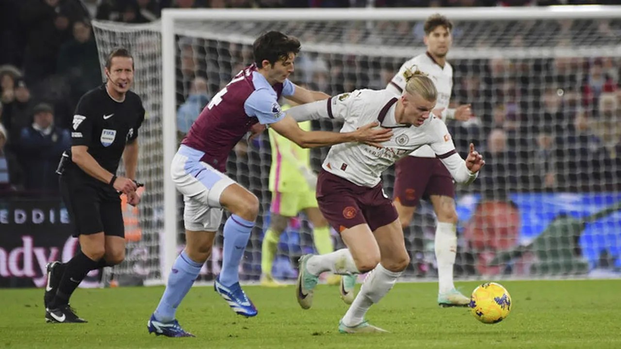 Manchester City Vs Aston Villa - Liga Inggris