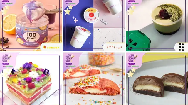Jakarta Dessert Week 2020 Angkat Tema Magical, dari Dunia Harry Potter hingga Unicorn