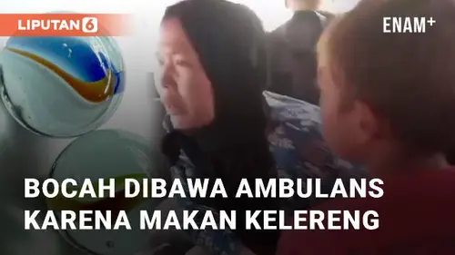 VIDEO: Detik-detik Bocah Dibawa Ambulans Karena Tak Sengaja Makan Kelereng