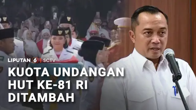 Kuota Undangan HUT Ke-81 RI di Istana Merdeka Bakal Ditambah
