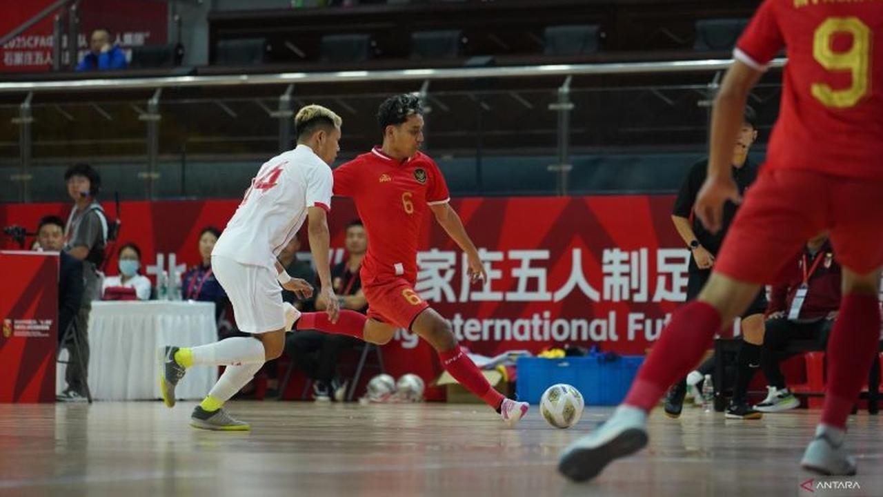 Tak Terkalahkan! Timnas Futsal Indonesia Hantam Myanmar 5-0 di CFA International Tournament