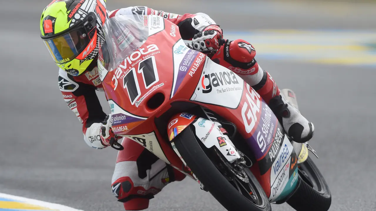 Pembalap Solunion GASGAS Aspar Team di Moto3, Sergio Garcia.