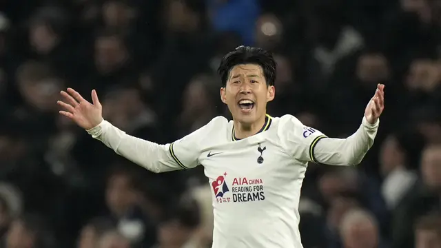 Foto: Gol Son Heung-min Pupuskan Kemenangan MU atas Tottenham Hotspur di Liga Inggris