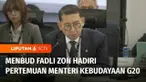 Menteri Kebudayaan RI, Fadli Zon menghadiri pertemuan tingkat Menteri Kebudayaan G20 Culture di Salvador da Bahia, Brasil. Keikutsertaan ini merupakan langkah besar, karena menjadi kementerian pertama yang secara khusus menangani isu kebudayaan di In...