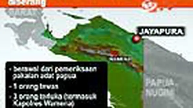 Mapolsek Bandara Wamena Diserang Warga