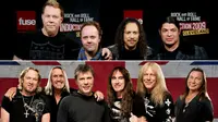 Aksi Duet Maut Spektakuler Metallica dan Iron Maiden di 2014
